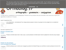 Tablet Screenshot of orthoblog.fr